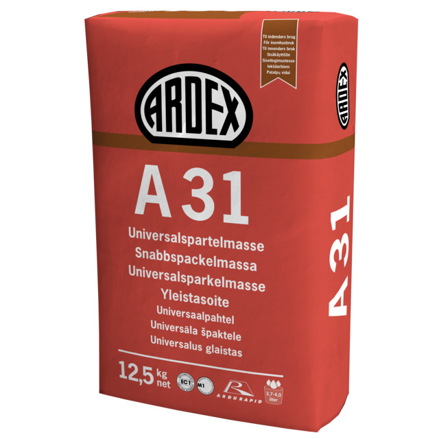 SNABBFINSPACKEL A31 12.5KG FINSPACKEL GOLV PRIMERFRI | Beijerbygg Byggmaterial SNABBFINSPACKEL A31 12.5KG FINSPACKEL GOLV PRIMERFRI | Beijerbygg Byggmaterial